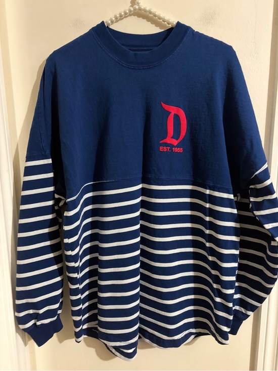 Disney Tops - Disney Parks Navy Blue Tee with White Logo